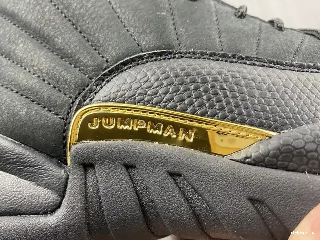 Rep Kickmax Black Air CT8013-071 Jordan 12 Taxi 0416